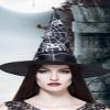 Boland 96952 - Witch Hat with Spiderwebs for Adults, One Size, Black view 3