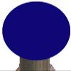 Playezze Felt Poker Table Cover - Custom Made to Order - Bonnet - with Drawstring Bloc and Bag (Blue, 48 inch Round) view 1