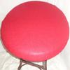 Speed lite poker table cover - felt style tablecloth - cover only - Ideal upgrade surface for any worn felt poker game table cover (red wine, 48 inch round) view 3