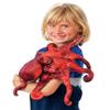 Folkmanis Red Octopus Hand Puppet view 3