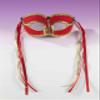 Forum Novelties Unisex-Adults Venetian Mask-No Head Band, Gold, Standard view 4
