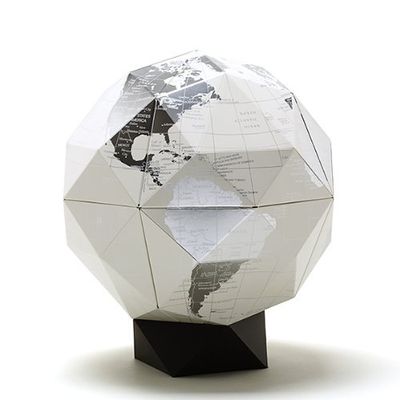 Geography Globe 80 Sided Platinum Geodesic GG