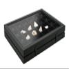 Modellauto-Sammelvitrine schwarz, mit 24 Fchern 65 x 58 mm view 1