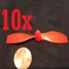10x Propeller for DIY Helicopter Plane Prop 10pcs B6 view 1