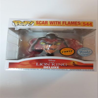 POP! Funko Scar with Flames - Chase Limited Edition RED