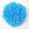 Aqua Transparent Dice with White Pips D6 5mm (13/64in) Pack of 250 Koplow Games view 1