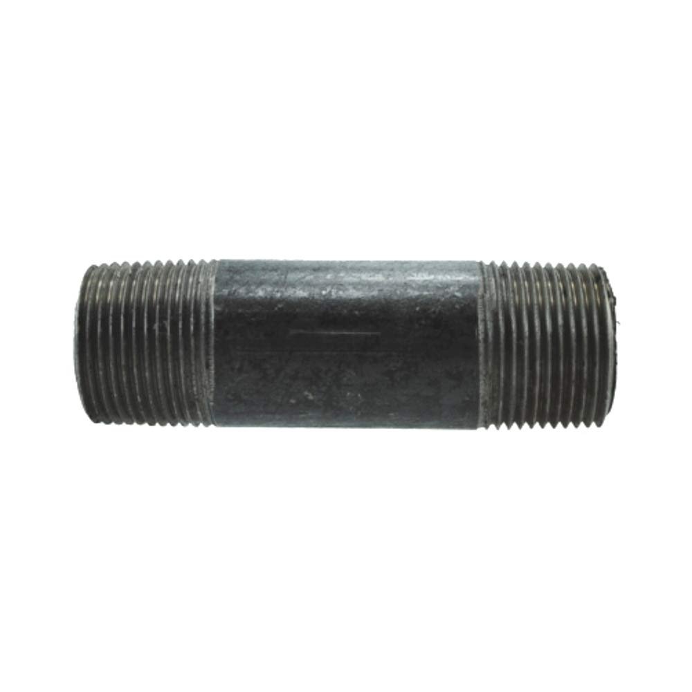 2" X 10" Black Pipe Nipple