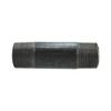 2" X 10" Black Pipe Nipple view 1
