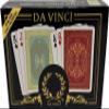 DA VINCI Persiano, Italian 100% Plastic Playing Cards, 2 Deck Set Poker Size Regular Index, with Hard Shell Case & 2 Cut Cards view 1