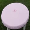 PLAYEZZE BONNETS Poker Tablecloth Covers - Pink Patio Table Covers - Bridge, Majhong, Card Games (60 inch Round Tables) view 1