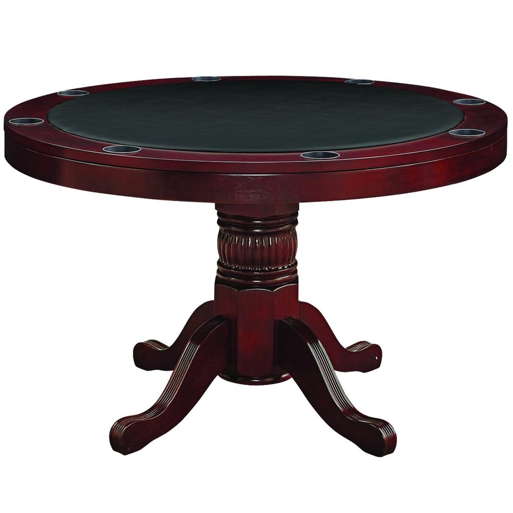 RAM Game Room Game Table, English Tudor - 48in
