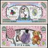 American Art Classics It's A Girl Million Dollar Baby Bill - Comes in Bill Protector - Perfect Newborn Gift view 1