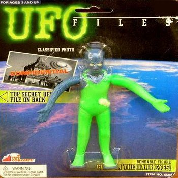 Galactic Commander Bendable Action Figure - UFO Files Series