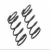 Pro Shock Spring for BD-7RS (Black, 2 Pack) YS-1465L view 1