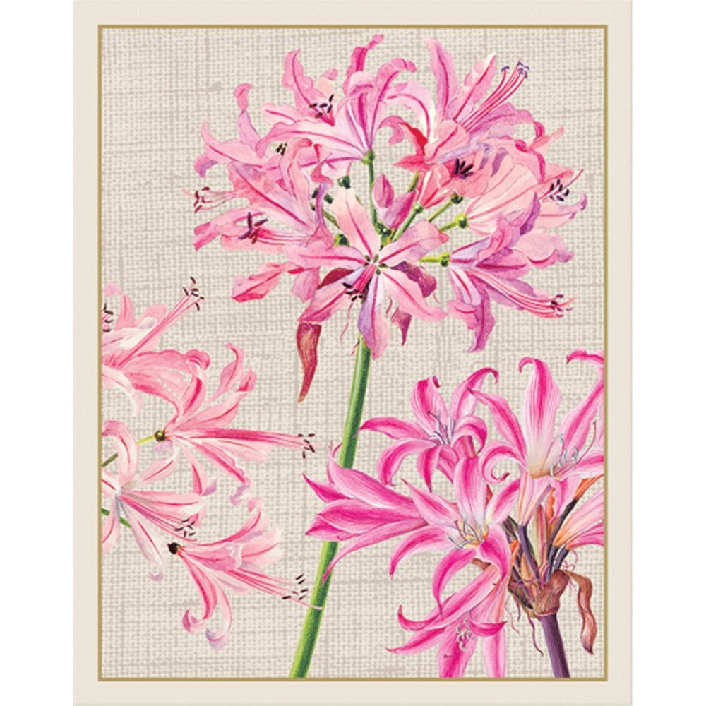 Caspari Bridge Tallies Surprise Lily