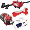 Bey Battle Burst Gyro Blade Toy Set Gift with Portable Box 12 Spinning Tops 2 Two-Way Launcher Metal Fusion Attack Top Battling Game Gift for Boys Children Kids view 3