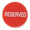 Brybelly 1.25" Engraved Reserved Poker Button (Red) view 1