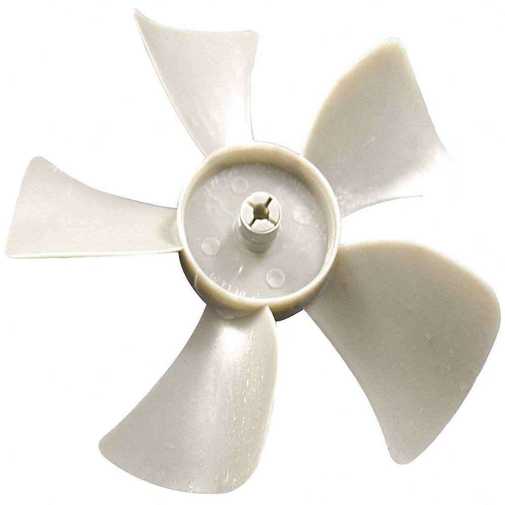 5" CCW Facing Discharge Propeller, Gray; Number of Blades: 5