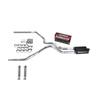 Truck Exhaust Kits - DIY dual exhaust system 2.5 MA pipe Flowmaster Super 44 RC Tip view 1