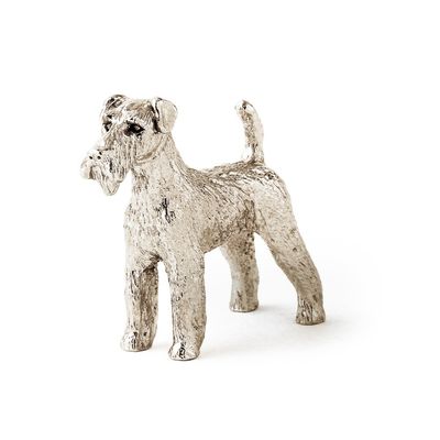 Airedale terrier dog figure made in UK (japan import)