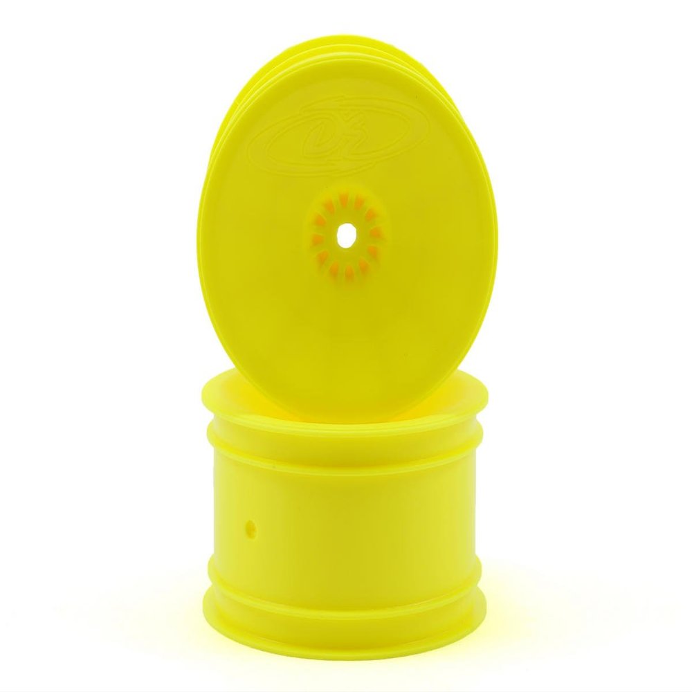 De Racing Speedline Buggy Wheels For Kyosho Rb6 / Rear / Yellow SBKRY