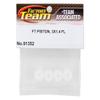 Associated Piston 12mm 3x1.4mm Flat ASC91352 view 2