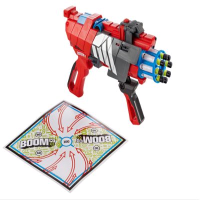 BOOMco. Twisted Spinner Blaster,Red
