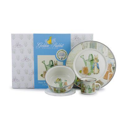 Peter and the Watering Can Children's 3 Piece Place Setting