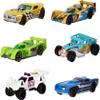 Hot Wheels Toy Car & Truck, Super Rigs 1:64 Scale Race Car & Matching Semi Truck Transporter (Styles May Vary) view 2