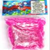 Rainbow Loom Rose Jelly Rubber Bands Refill C-clips view 1