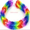 Rainbow Loom Rose Jelly Rubber Bands Refill C-clips view 3