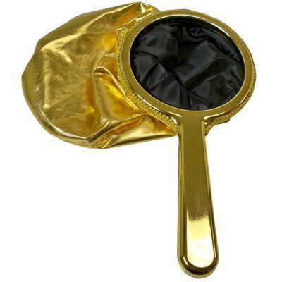 Bazar De Magia Change Bag Chrome Handle (Gold) Trick