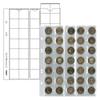 Lindner S1300M - H Mnzalbum Multi Collect, bestckt mit 10 Mnzenblttern-hellbraun view 4