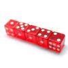 IDS 19mm Casino Craps Dice - Set of 5 Crystal Red view 2