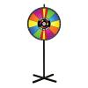 Spin to Win Floor Stand Dry Erase Prize Wheel  30 Inch Spinning Wheel Game, Durable Wood Construction, Balanced for Fair Odds, Trade Show Booth Raffle Event view 1