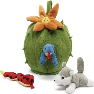 10" Cactus Finger Puppet Plush Stuffed Animal Play House