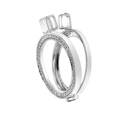Emozioni DP487 25mm Reversible Sterling Silver Coin Keeper