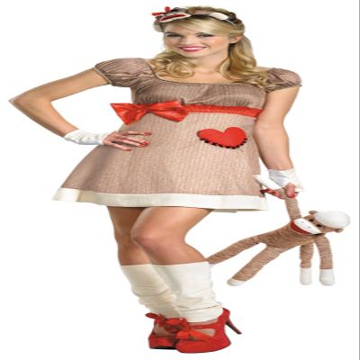 Halloween FX Ms Sock Monkey Deluxe (4-6)