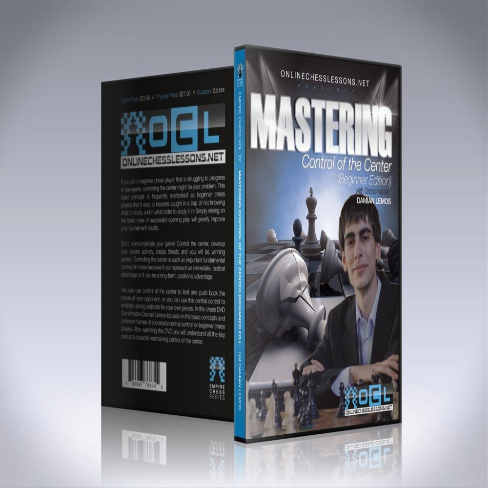 Mastering Control of the Center - EMPIRE CHESS Chess DVD
