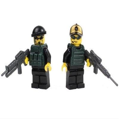 Custom Army Builder Military Minifigure - SWAT Urban Sniper Team