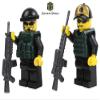 Custom Army Builder Military Minifigure - SWAT Urban Sniper Team view 2