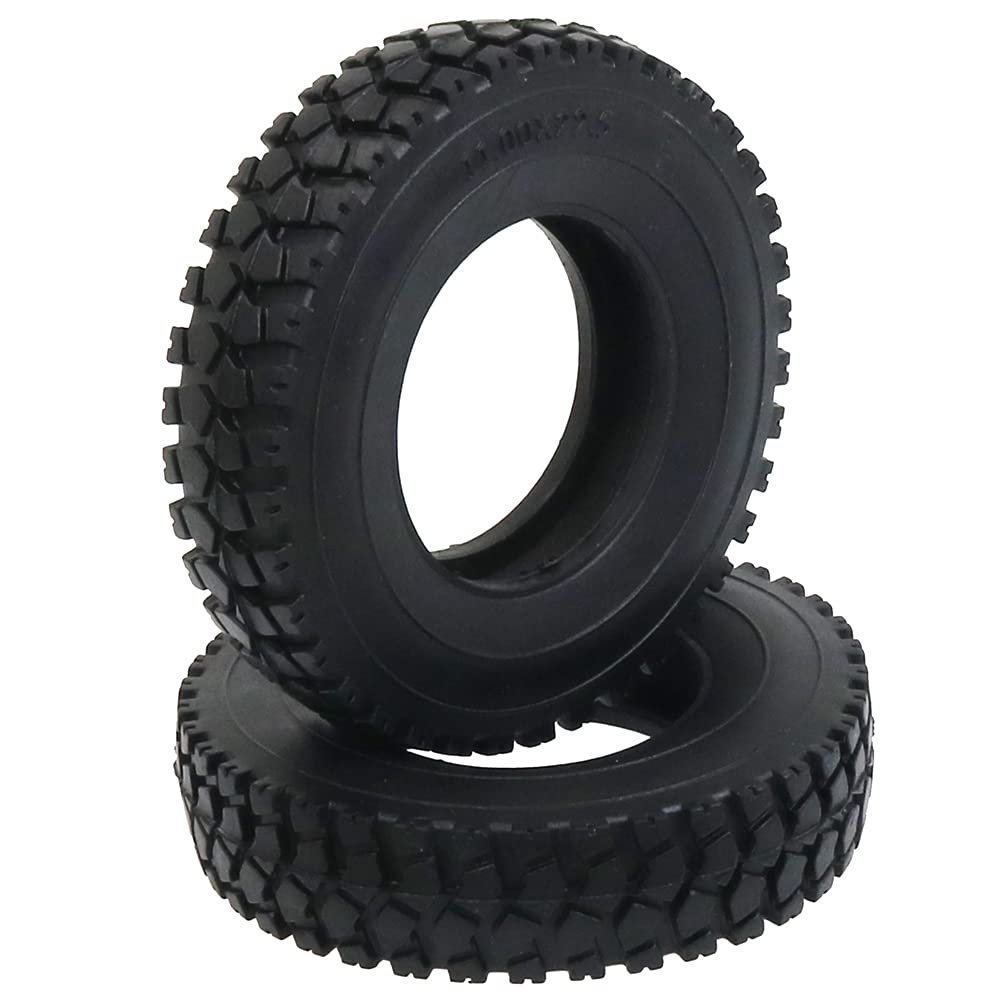 Eagle Model All Train 2 Tire Set (2): for Tamiya 1/14 Trailer Truck BT-T06F2