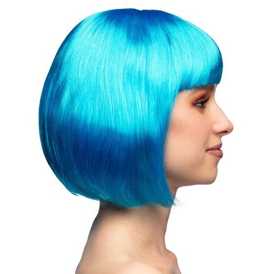 Boland 85897 Short Cabaret Wig Blue
