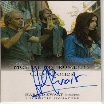 Mortal Instruments City of Bones Harald Zwart Autograph Card