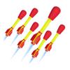 Stomp Rocket Ultra Rocket Refills, 6 Rockets - Replacement Foam-Tipped Rockets for Kids - Fun Backyard & Outdoor Kids Toys Gifts for Boys & Girls view 1