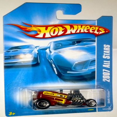 Hot Wheels 2007 All Stars Shift Kicker Red Wal-Mart Exclusive 1:64 Scale Die-Cast Vehicle