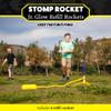 Stomp Rocket Jr Glow Rocket Refills, 6 Rockets - Replacement Glow in The Dark Rockets for Soft Foam Rocket Launcher for Kids - Fun Backyard & Outdoor Kids Toys Gifts for Boys & Girls view 2