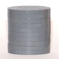 Alea Tools 1" Magnetic Status Markers - Dark Gray 10-Pack