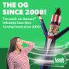 LookOurWay Air Dancers Wacky Waving Inflatable Tube Man Set - 20 Feet Tall Inflatable Dancing Man with Blower for Business Advertising - 4th of July Patriot Theme - Uncle Sam view 2