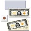 13pc. Novelty Money Gift Set featuring $10,000 Gold Cerificate Bill view 1